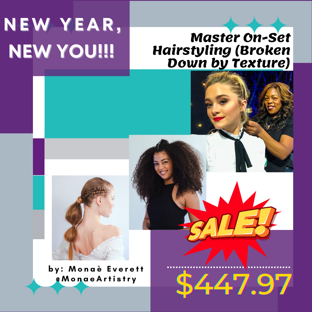 Master On-Set Hairstyling (Broken Down By Texture)